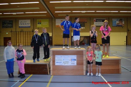 Prijsuitreiking Pepernotentoernooi